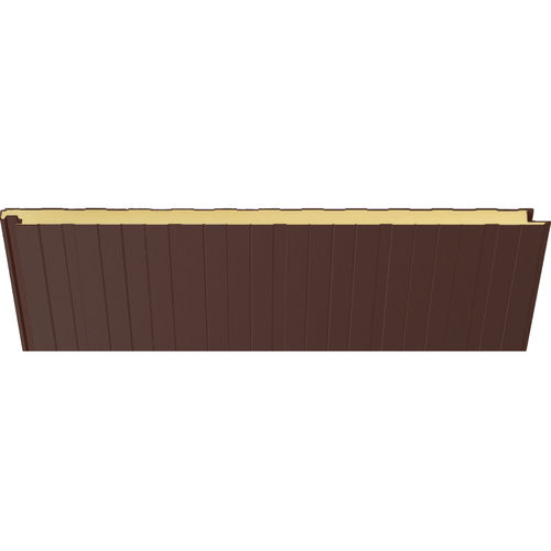 Facade sandwich panel - 2005 TABACO - HIANSA PANEL S.A - for roof / for wall / steel facing