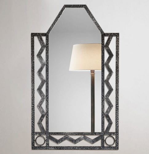 Wall-mounted mirror - CHEVRON - Mobilier De Style - commercial / contemporary / rectangular