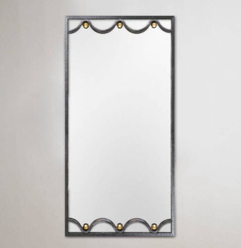 Wall-mounted mirror - ONDULATION - Mobilier De Style - commercial / contemporary / rectangular