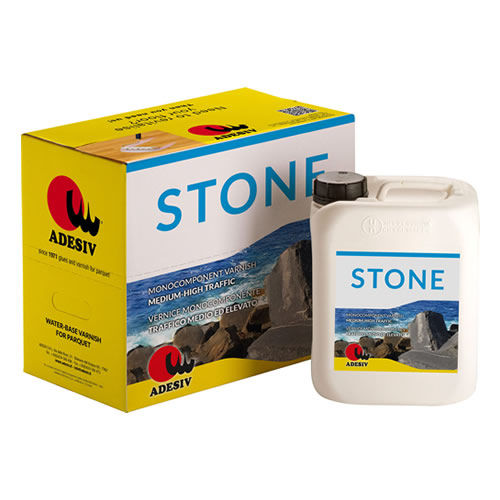 Protective varnish - STONE - Adesiv Srl - wood flooring / matte / transparent