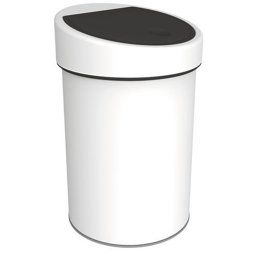 Bathroom trash can - Cavere  - NORMBAU Beschläge und Ausstattungs GmbH - wall-mounted / stainless steel / touch