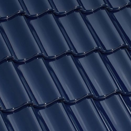 Portuguese roof tile - RT 852 - Randers Tegl A/S - clay / large / black