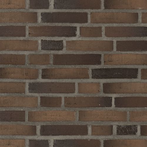 Clay cladding brick - RT 496 - Randers Tegl A/S - outdoor / glued / contemporary