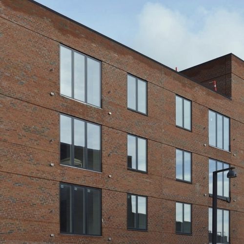 Clinker cladding brick - RT 418 - Randers Tegl A/S - clay / outdoor / glued