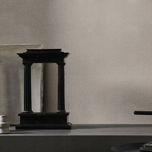 Contemporary wallpaper - GRIGIO MADREPERLA - LondonArt Wallpapers - nonwoven fabric / PVC / plain