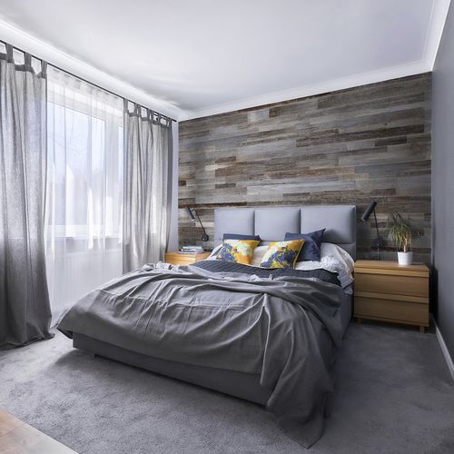 Interior wood panel - SILVER - AW Latvia - wall / reclaimed wood / sustainable