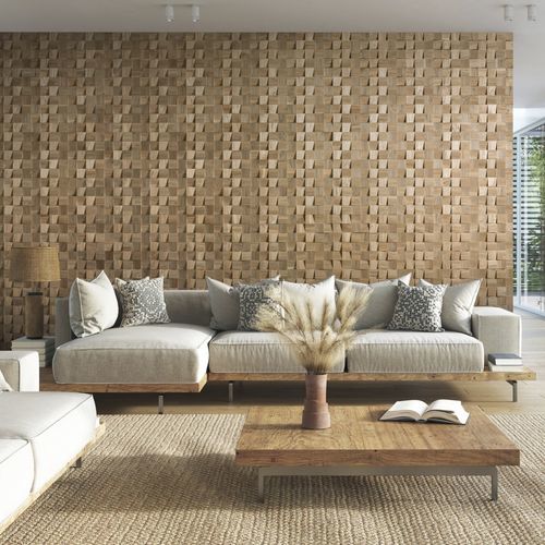 Interior wall covering - DOMINUS - AW Latvia - wood / oak / brushed