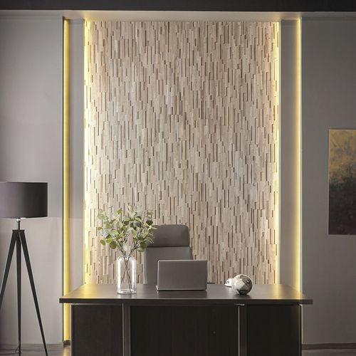 Wood wall cladding panel - ACE - AW Latvia - interior / glued / contemporary