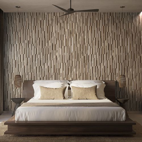 Interior wood panel - CORRECTUS - AW Latvia - wall / ceiling / oak