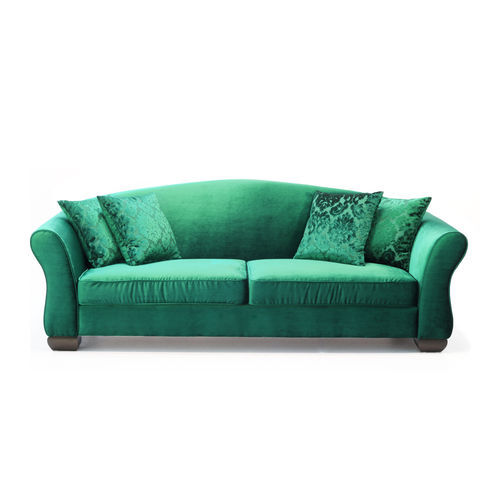 Contemporary sofa - LINA - HMM Ltd. - fabric / with armrests / with removable cushion