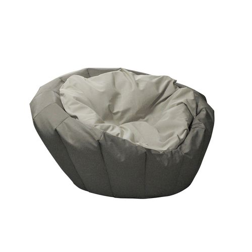 Contemporary bean bag - Nido - POUFOMANIA - fabric / expanded polystyrene (EPS) / with removable cover
