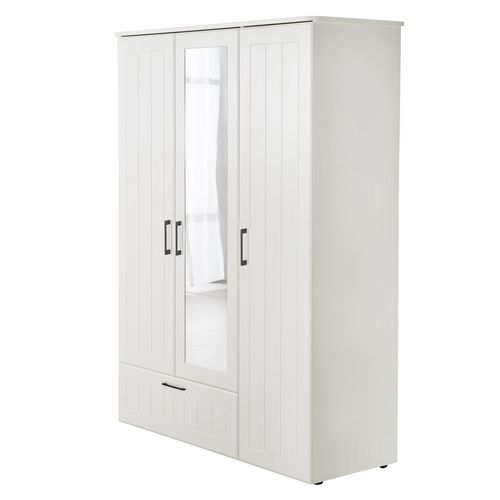Contemporary wardrobe - SYLT - roba Baumann GmbH - MDF / melamine / with swing doors