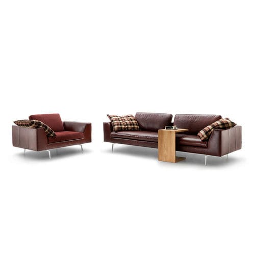 Corner Sofa Contemporary Fabric Leather Sacramento Tm Corner Sofa Contemporary Fabric