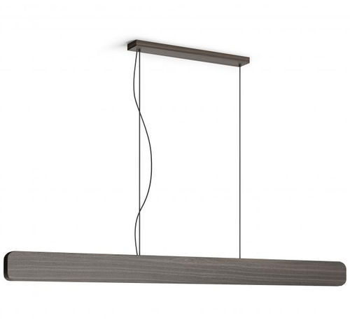 Pendant lamp - FLIGHT RADIUS - ZEGEN - wood veneer / contemporary / corded