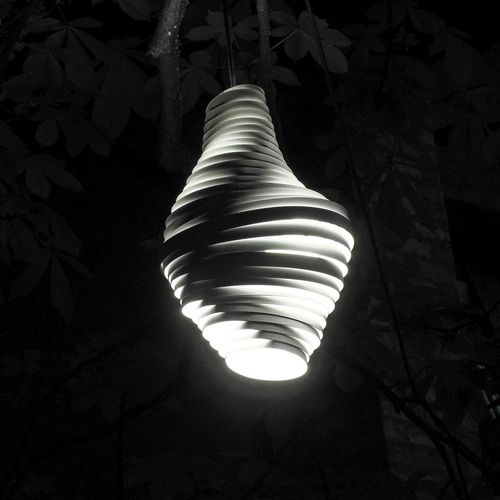 Pendant lamp - BUMBLEBEE - Hi Project srl - Brillamenti - stainless steel / original design / corded