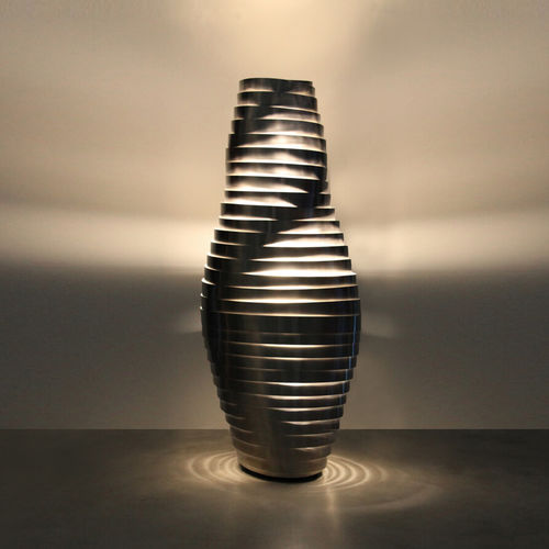Floor-standing lamp - BUMBLEBEE - Hi Project srl - Brillamenti - stainless steel / original design / corded