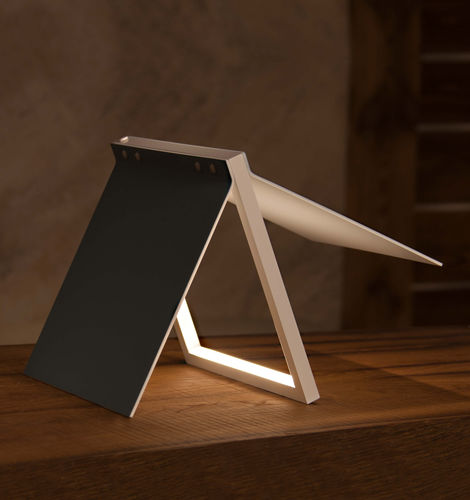 Table lamp - ISOS - Hi Project srl - Brillamenti - aluminum / methacrylate / contemporary