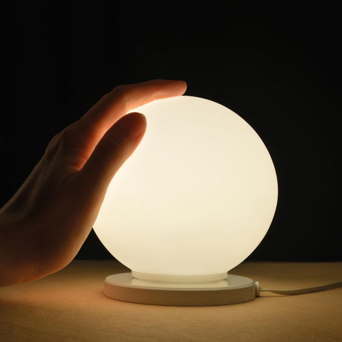 Table lamp - ZBOWL - Hi Project srl - Brillamenti - blown glass / contemporary / corded