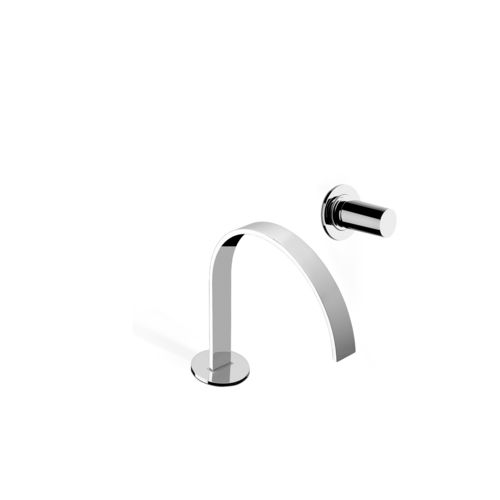 Washbasin mixer tap - C-LE22MP - ICÓNICO - wall-mounted / chromed metal / bathroom
