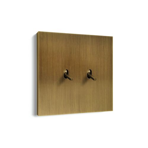 Light switch - IC3450 - ICÓNICO - toggle / recessed / double