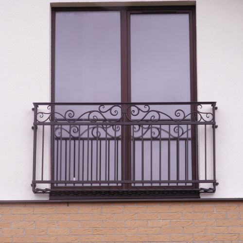 Wrought iron railing - 18 - La Forge Artistique - with bars / outdoor / for balconies