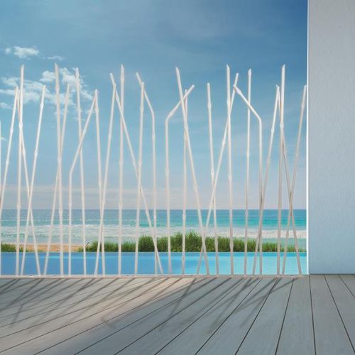 Wrought iron railing - CANNES - Tessaro Group - with bars / outdoor / for stair