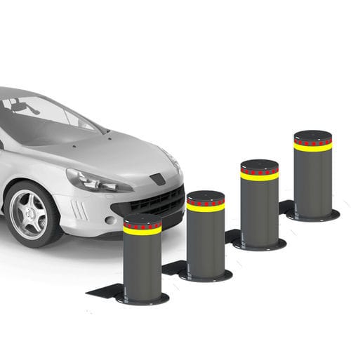 Security bollard - TITAN-700 - CITINNOV - retractable / steel / high-resistance
