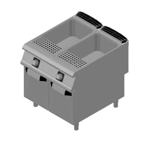 Gas cooker - D94/10CPGM - Olis Ali Group S.r.l. - pasta / commercial