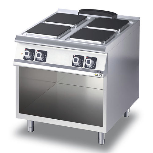 Gas grill - D74/10CEPQ - Olis Ali Group S.r.l. - floor-mounted / commercial / stainless steel