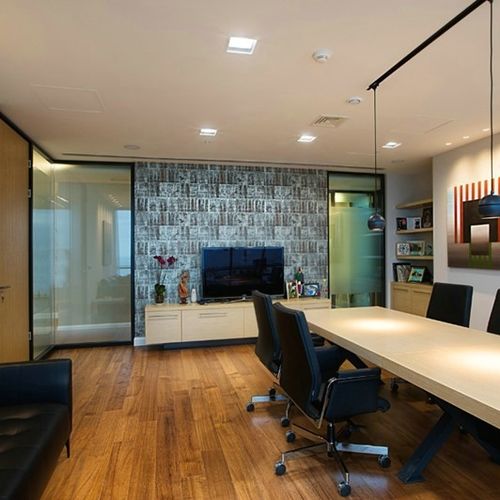 Pivoting/sliding partition - VETRONA - Integra - Interior Systems - glass / commercial / home