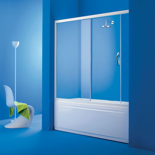 Sliding bath screen - GOCCIA S1 - ilma srl - framed