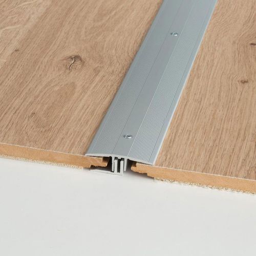 Aluminium transition profile - ALFIX 616 FIX/J/44 - PROFILPAS - for tile / edge / silver-colored