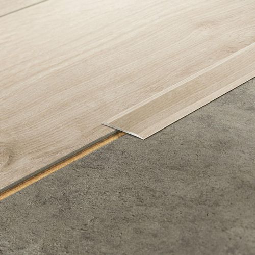 Aluminum junction profile - PRESTOWOOD - PROFILPAS - for step / rectangular / beige