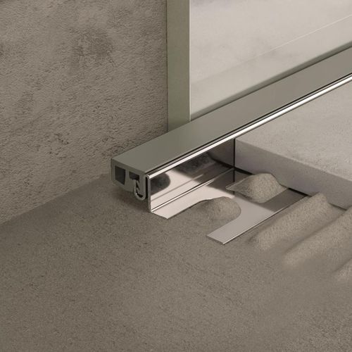 Stainless steel expansion joint - CERFIX PROJOINT DIL NIL - PROFILPAS - vinyl / resin / floor
