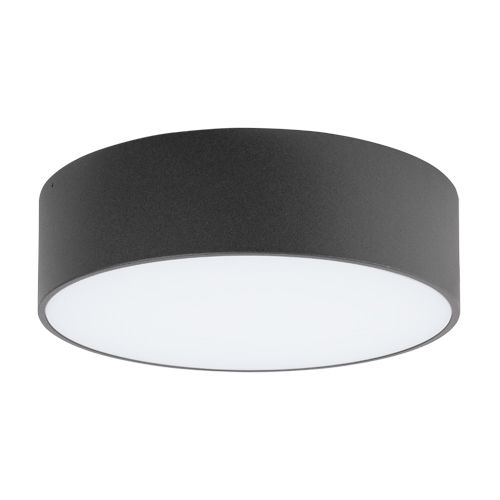 Contemporary ceiling light - LUXI 150 : OU20024 - Indigo Lighting - round / aluminum / polycarbonate
