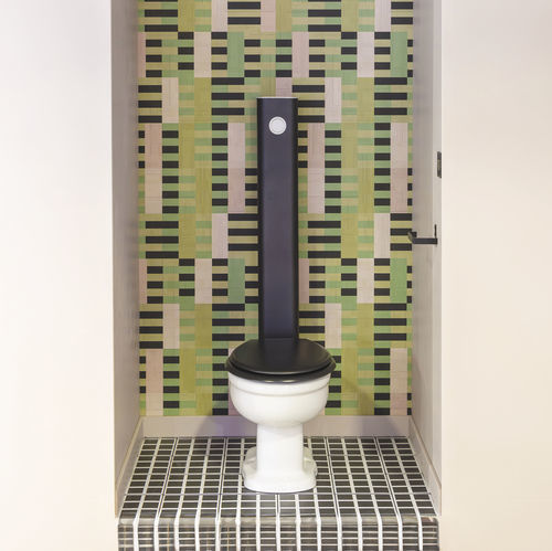 Free-standing toilet - Le Tube - GRIFFON - back to wall / ceramic / home