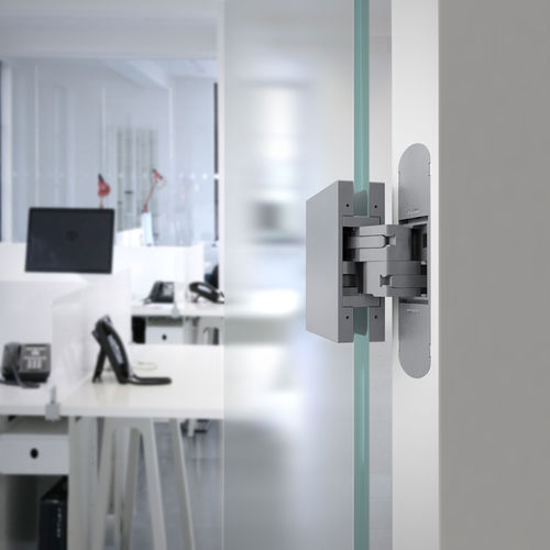 Glass door hinge - 1080 GLASS - CEAM AMADEO S.P.A. - zamak / concealed / home