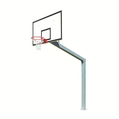 Outdoor basketball hoop - S14220GC - SODEX SPORT - socketed / in-ground / galvanized steel