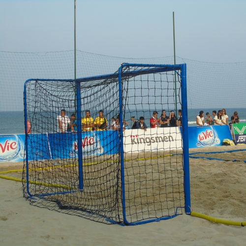 Aluminum handball goal - S17211 - SODEX SPORT - mobile / blue / powder-coated