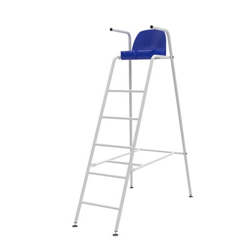 Tennis umpire chair - S25331 - SODEX SPORT - mobile / galvanized steel / white