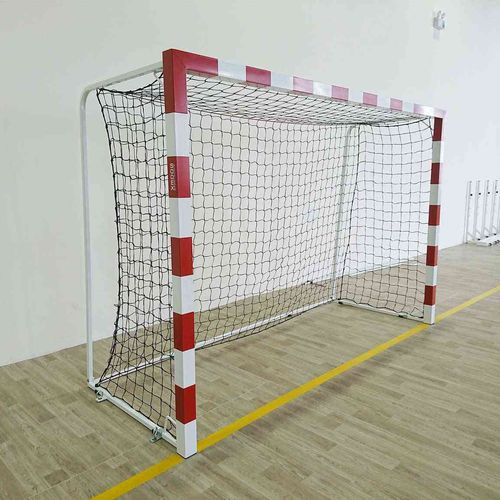 HDPE handball net S16882 SODEX SPORT black / white / box