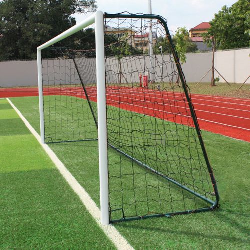 Polyethylene football net - S12760 - SODEX SPORT - black / trapezoidal / square mesh