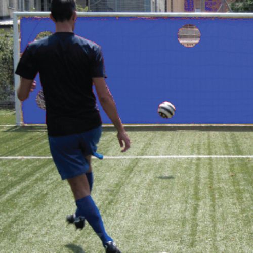 PVC banner for shot goal - S12585 - SODEX SPORT