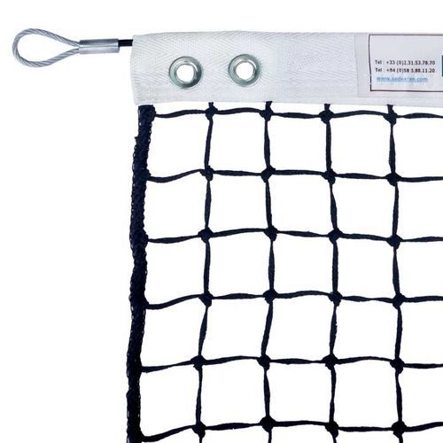 HDPE padel net - S26863 - SODEX SPORT - black / 3 mm / outdoor