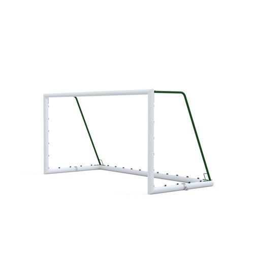 Aluminum football goal - S12240 - SODEX SPORT - transportable / white / plastic-coated