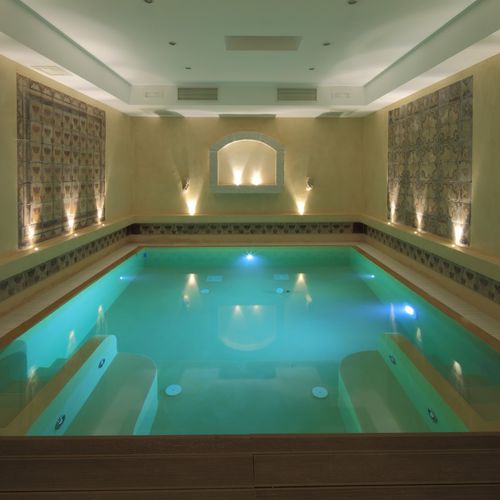 Waxed concrete flooring - Cemento Cerato - for wet rooms / for public pool / other formats