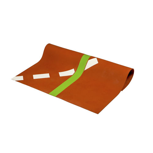 Outdoor sports flooring - IMPACT ROLL - EPDM OR RECYCLED RUBBER - AUBICON - RUBBER FLOORING AND INSULATION MATS - rubber / EPDM / for multipurpose gym