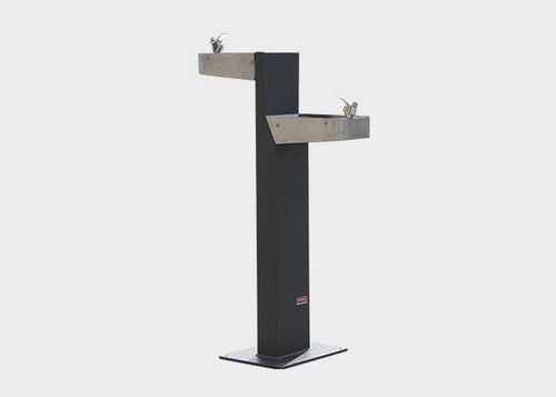 Not specified drinking fountain - TREE - Novatilu - outdoor / steel