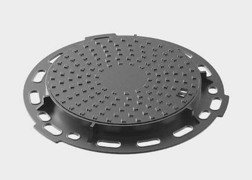 Cast iron manhole cover - DEL TP5 - Novatilu - round