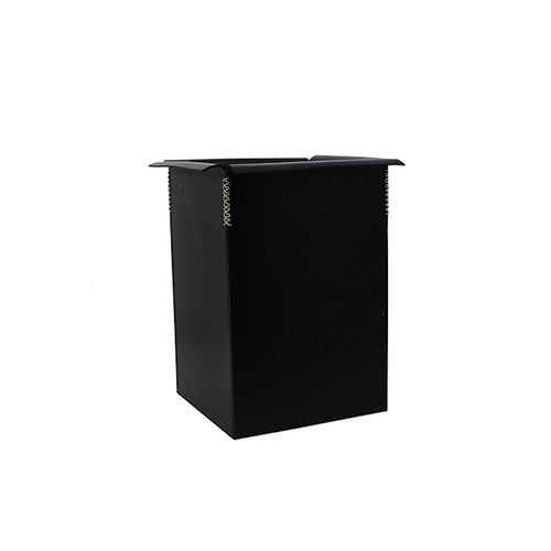 Leather waste paper basket MISHIMA 002875 CFOC